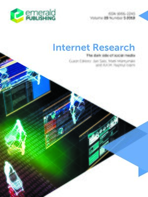 cover image of Internet Research, Volume 28, Number 5